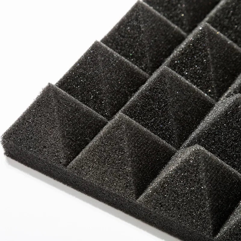 6Pack 50X50X5Cm Studio Acoustic Foam 100Pyramid Soundproof Sound