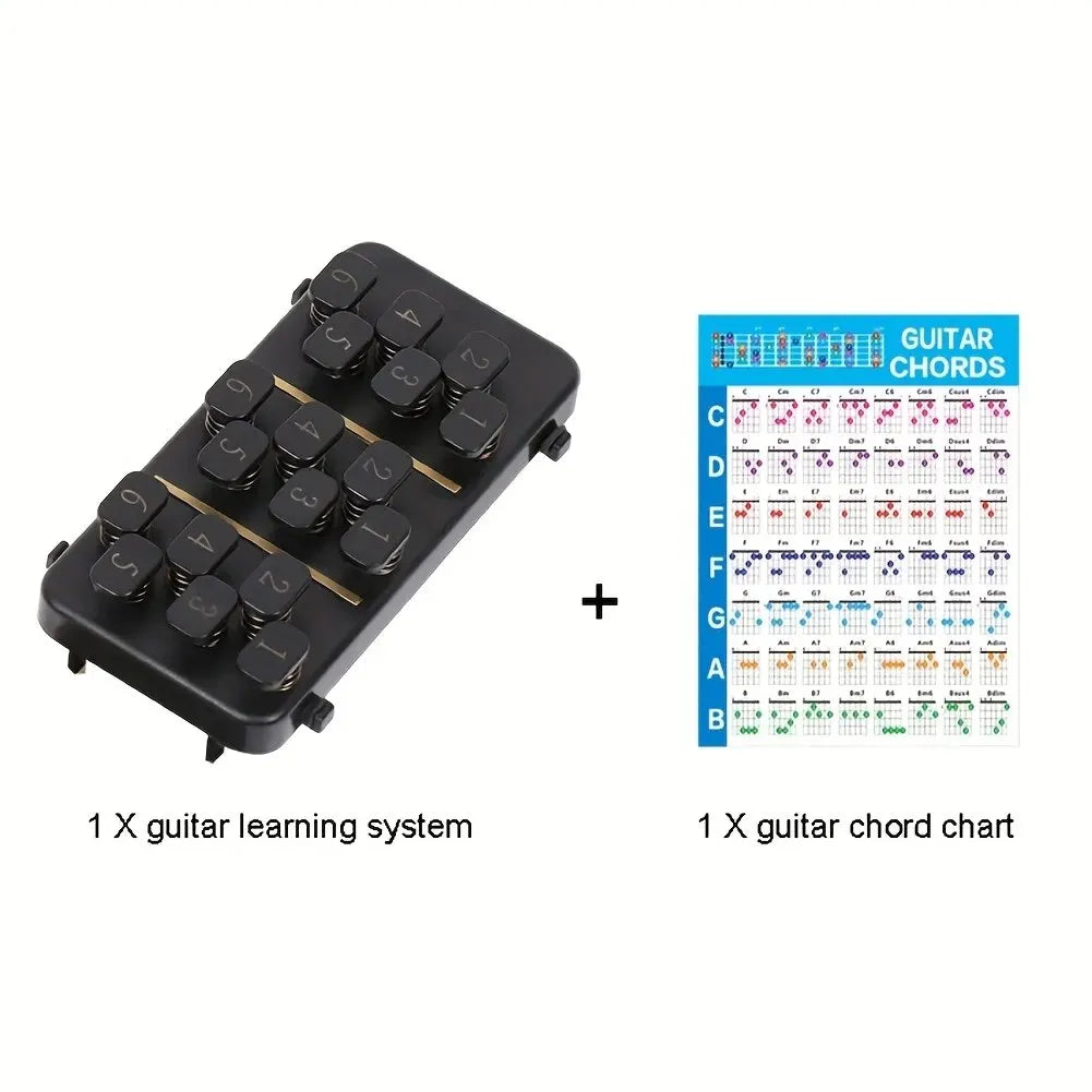 Training Aids Easy Press Kit Guitar Chord Assisted Learning Tool 18