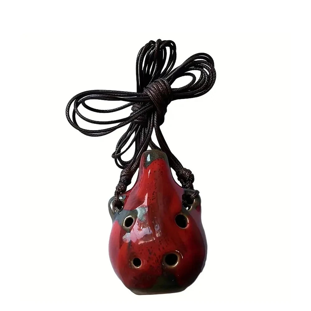 6 Hole Ceramic Mini Ocarina