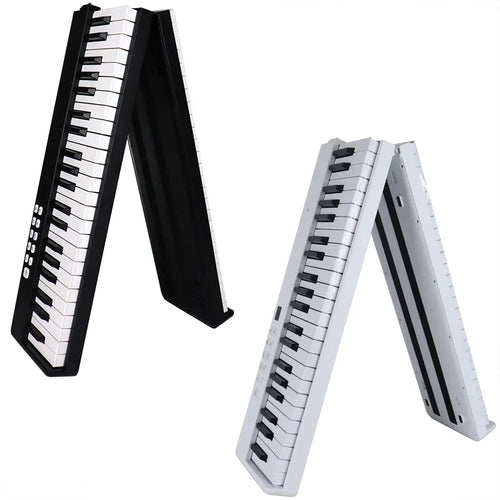 88-Key Folding Digital Piano, Controller, Flexible, Electric, Musical