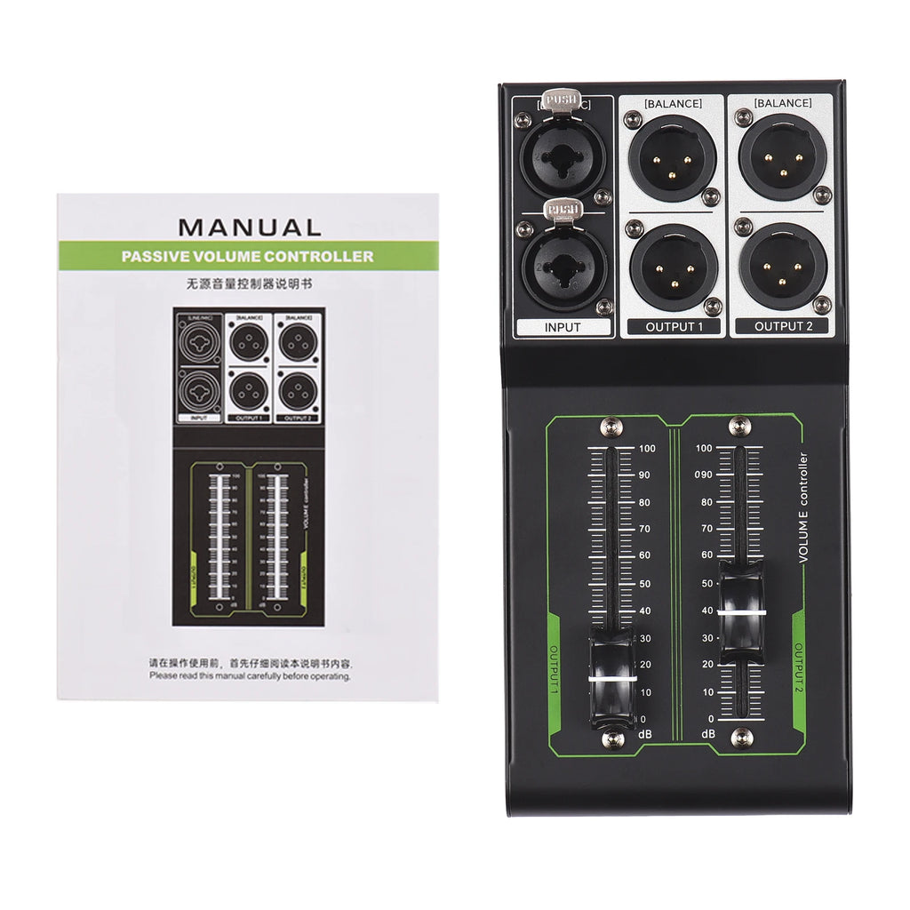 Passive Volume Control Metal Precise Sound Adjuster Plug And Play