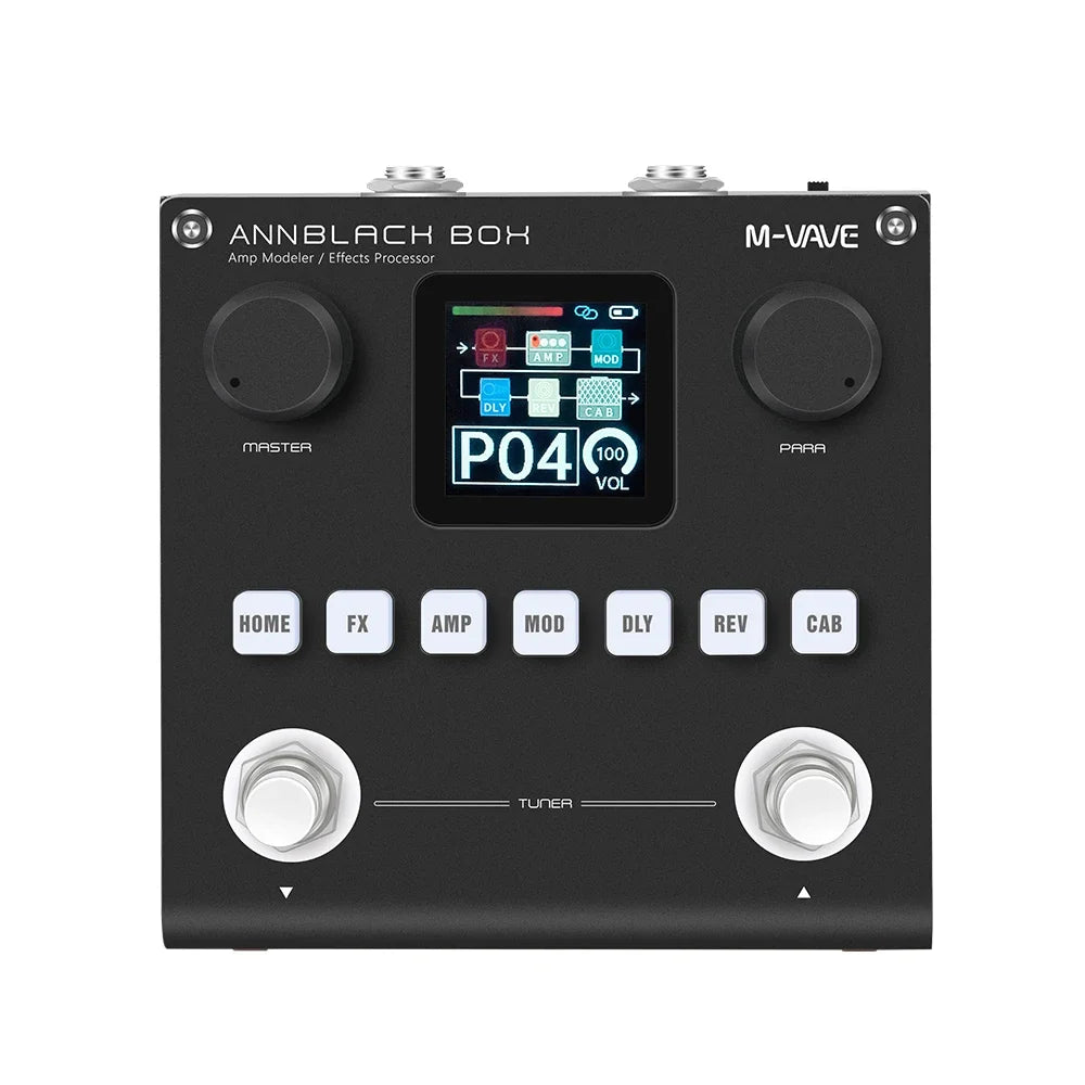 M-Vave Blackbox / Annblack Box Guitar Bass Amp Modeler Multi Effects