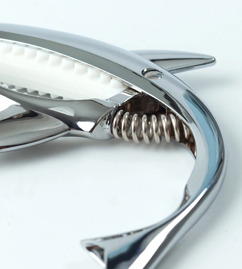 Metal Shark Capo Acoustic Guitar Electric Tone Variation Clip Bass