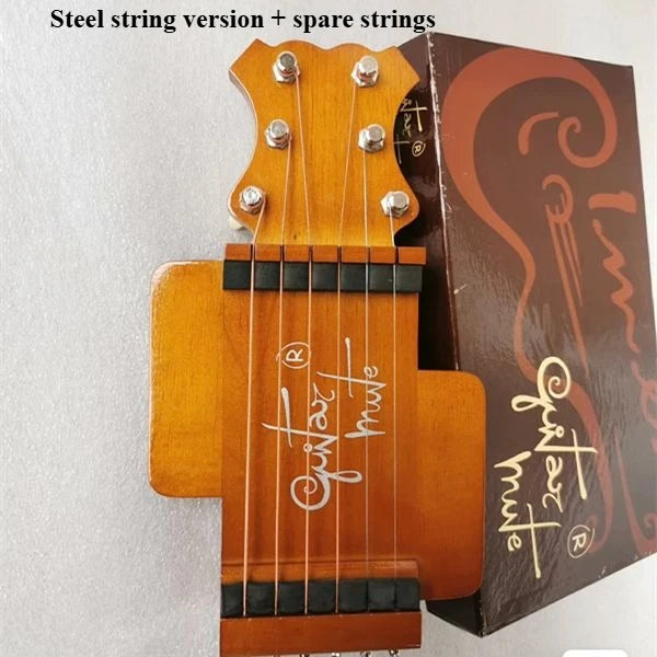 Guitar Right-Hand Practice Device Solid Wood Finger Trainer