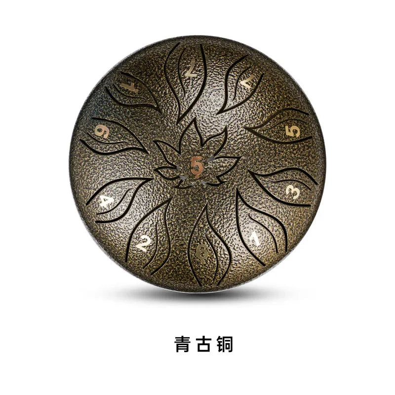 Tongue Drum 6 Inch 11 Notes Ethereal Drums Children Steel Hand Yoga