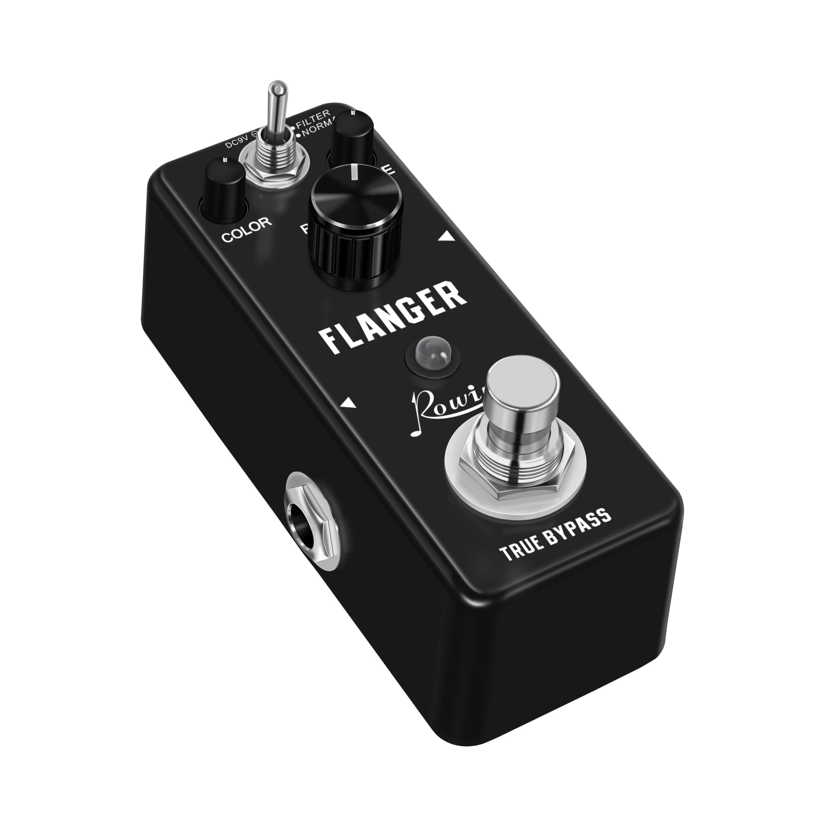 Rowin Classic Flanger Guitar Pedal, Vintage Analog Effect Electric