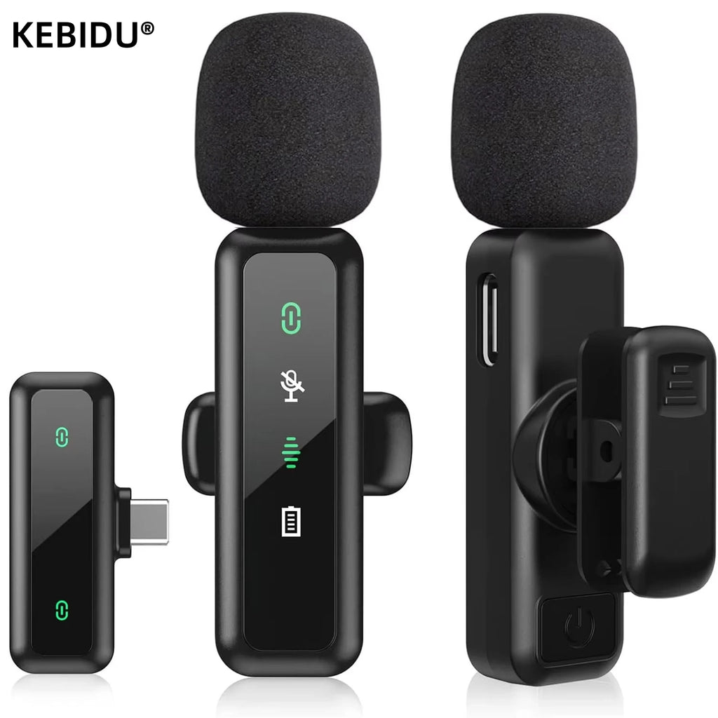 Lavalier Wireless Microphone Clip-On