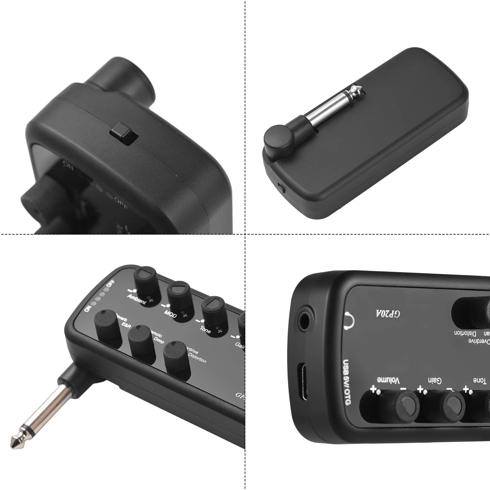 Guitar Amplifier Mini Amp Headphone Plug And Play
