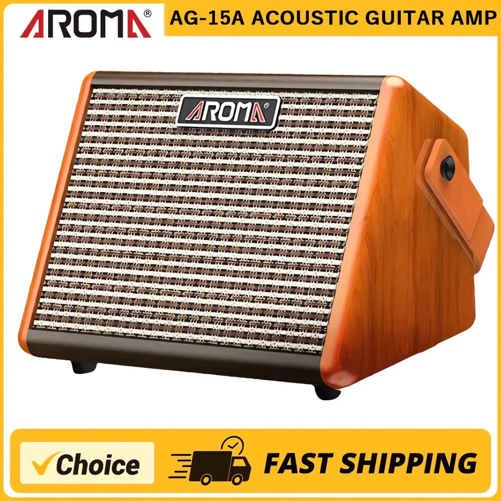 Acoustic Guitar Amplifier,Bluetooth Speaker Rechargeable Amp