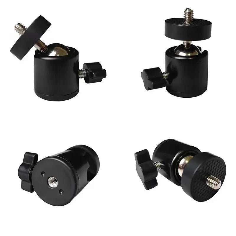 Camera Ball Head 360 Degree Swivel Tripod Ballhead Phone Stand