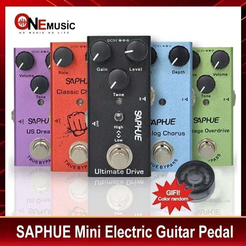 Saphue Electric Guitar Pedal Vintage Overdrive/Distortion