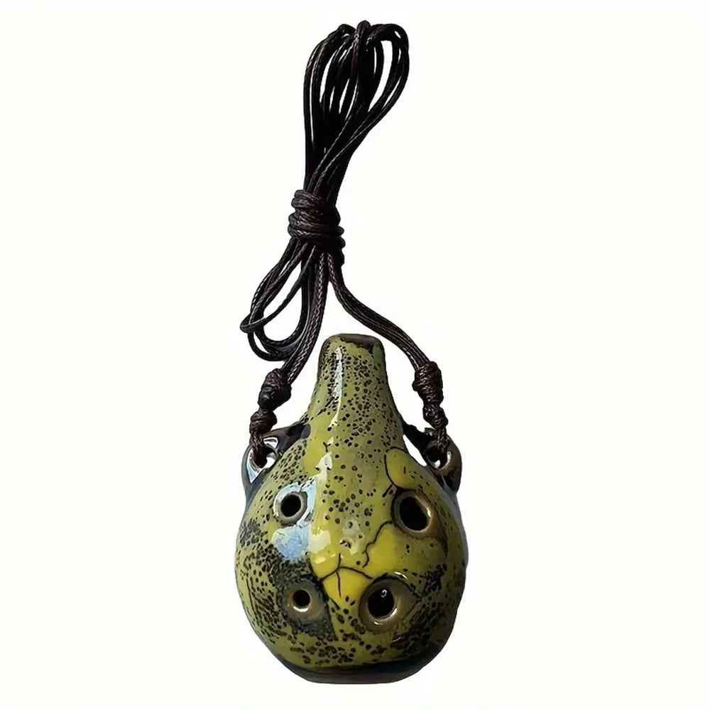 6 Hole Ceramic Mini Ocarina