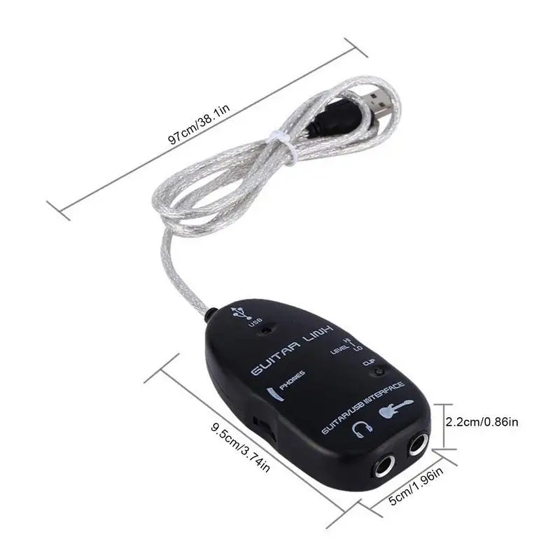 Guitar Link USB Interface Recording Cable