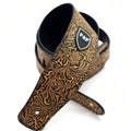 Guitar Strap Vintage 2.5 Inch Adjustable Soft Embroidered Belt