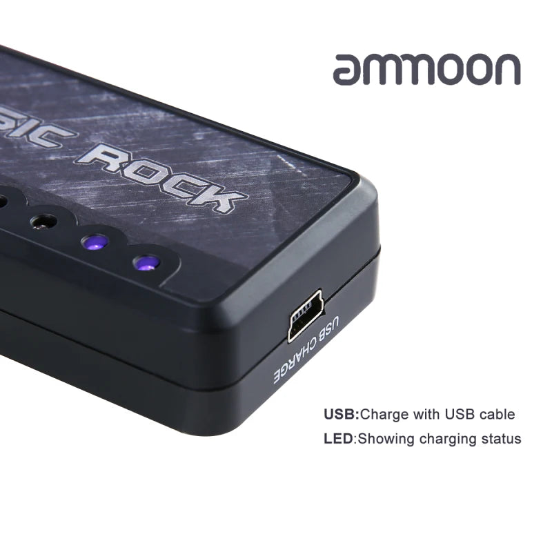 Ammoon Classic Rock Electric Guitar Headphone Amplifier Effect