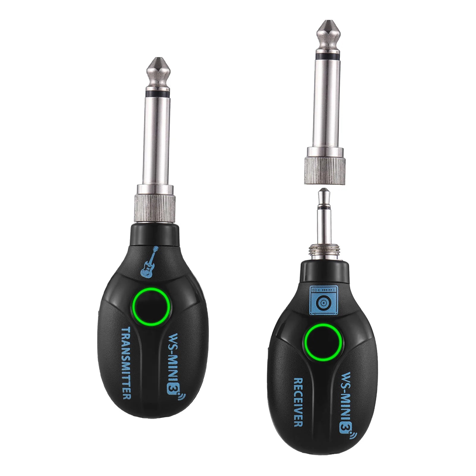 2.4G Wireless Guitar System Transmitter Receiver Set