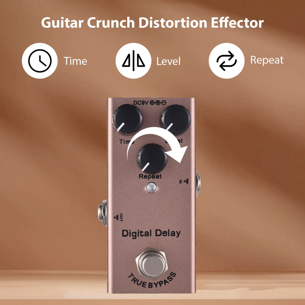 Guitar Effects Pedal Digital Delay