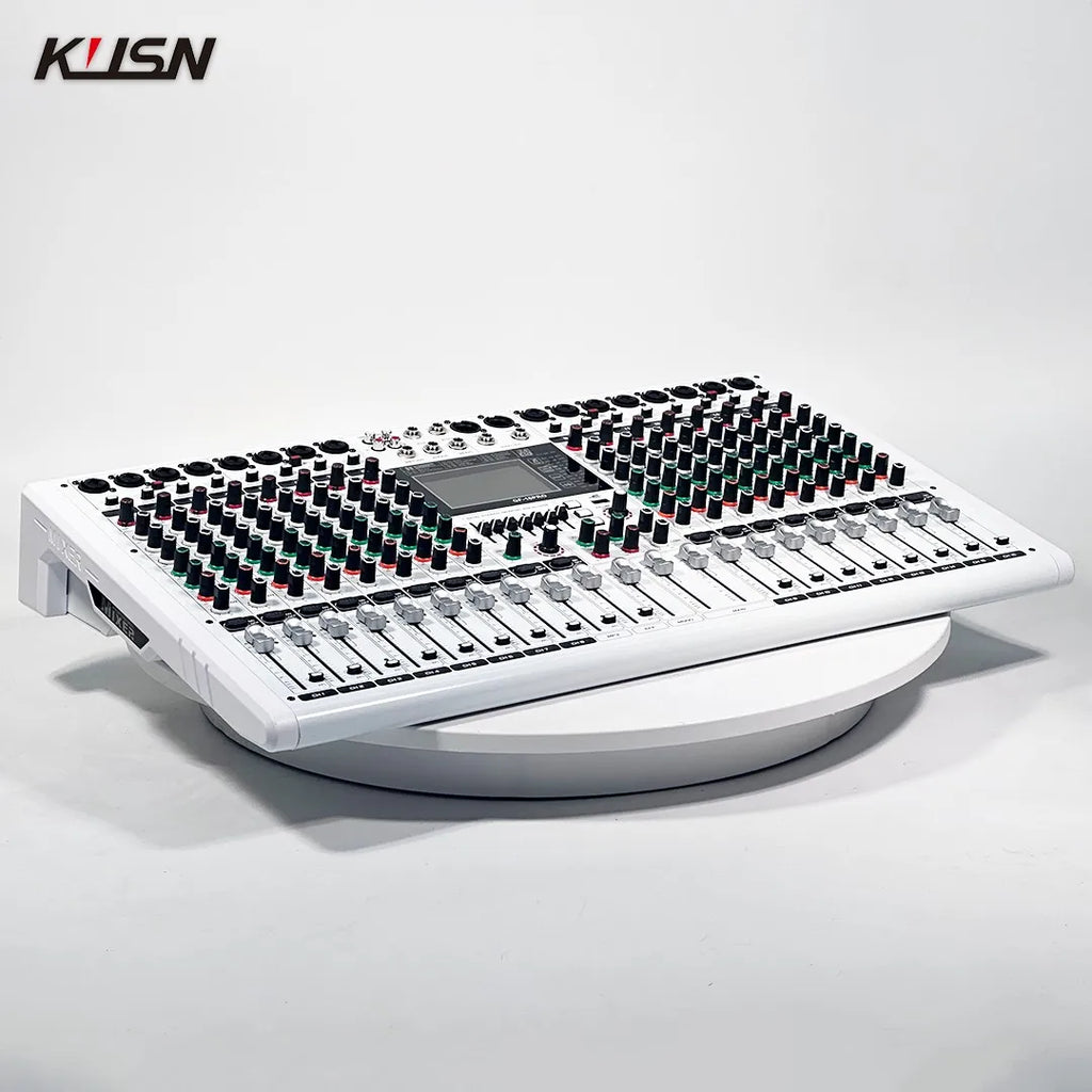16 Channel Digital Console 99 Dsp Sound Mixer Powered Audio Mixing