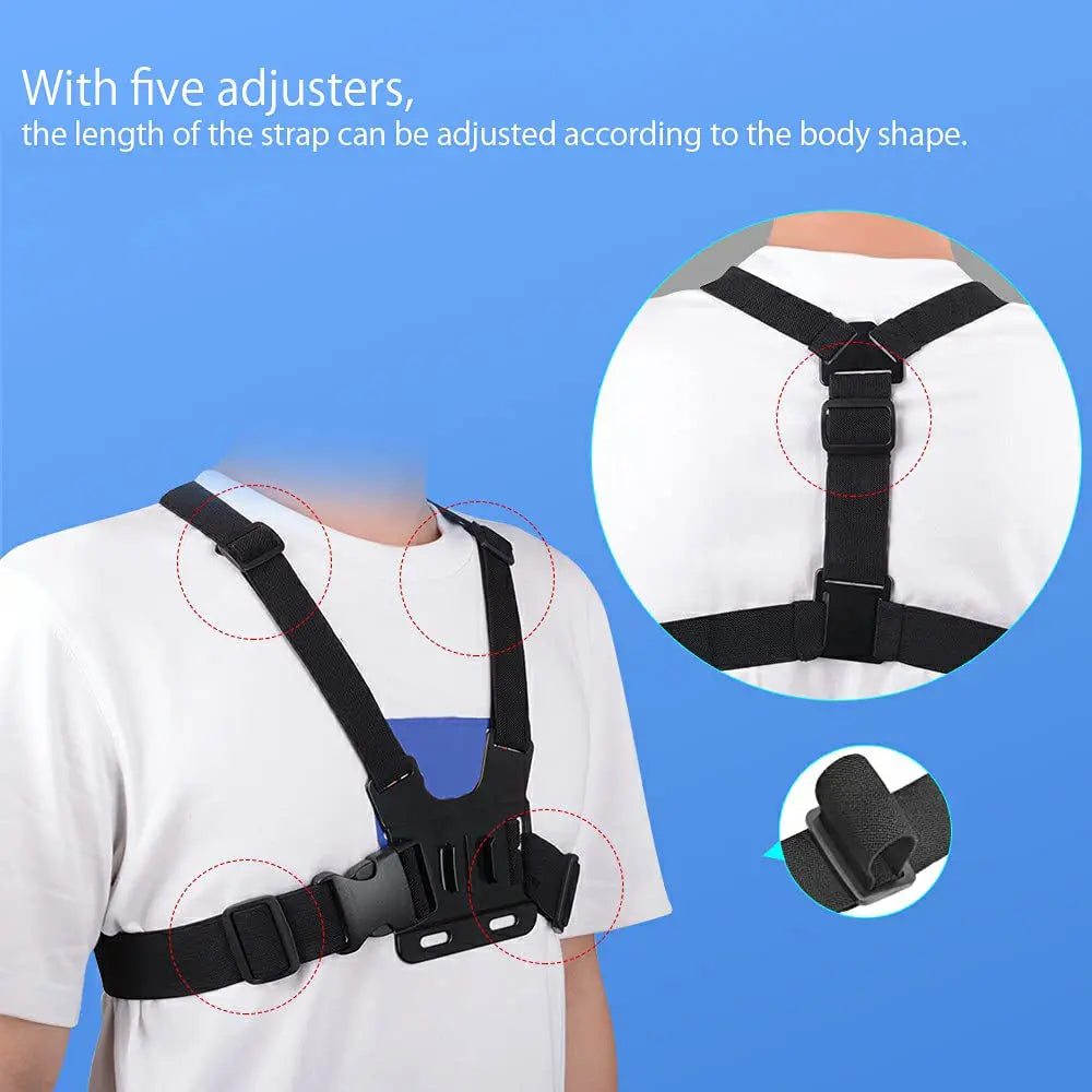 Mobile Phone Chest Mount Strap