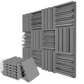 24Pcs 25X25X5 cm Studio Acoustic Foam Sound Absorbing Noise