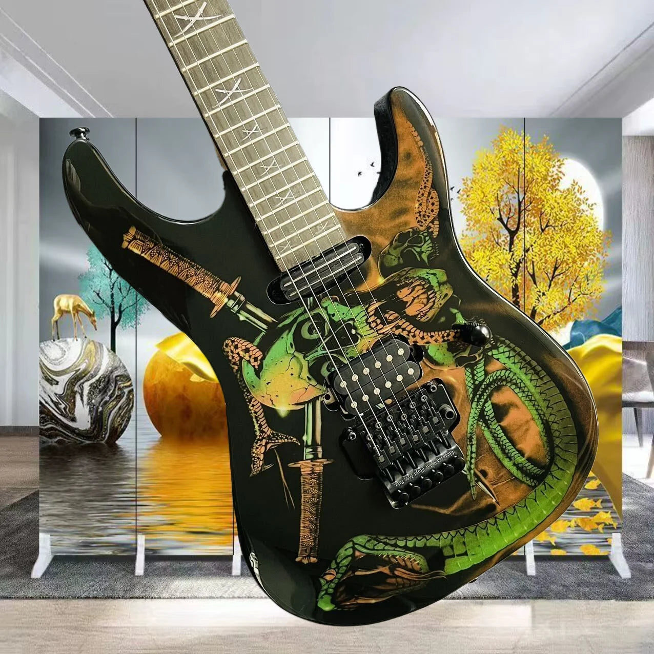 Electric guitar, factory provides fast and free delivery, multiple styles, high-end quality, customizable @G0