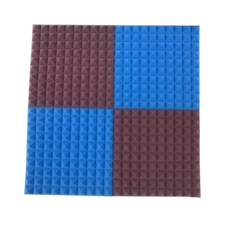 6Pack 50X50X5Cm Studio Acoustic Foam 100Pyramid Soundproof Sound