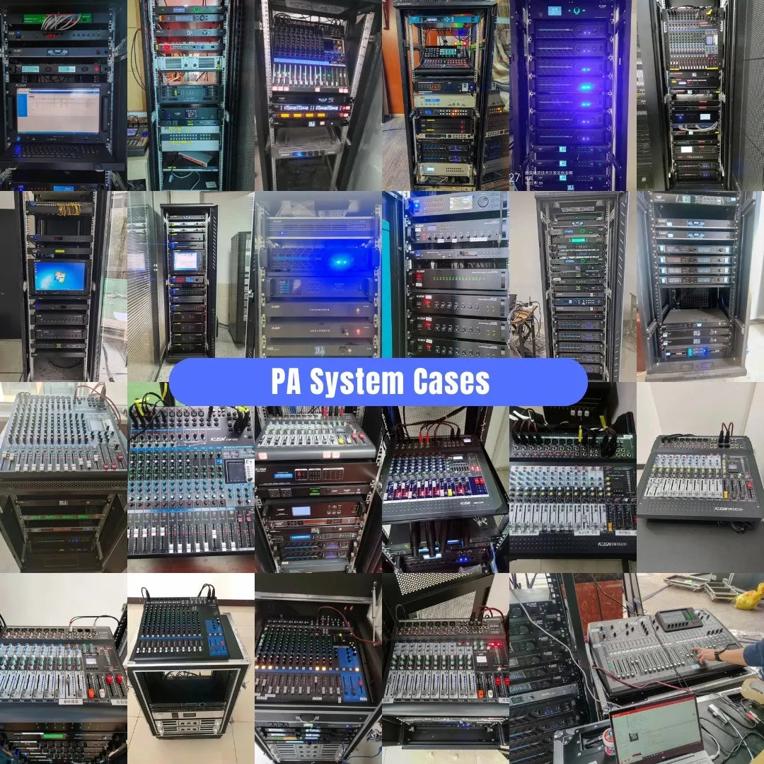 16 Channel Digital Console 99 Dsp Sound Mixer Powered Audio Mixing