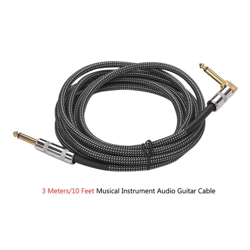 3 Meters/ 10 Feet Musical Instrument Audio Guitar Cable Cord 1/4 Inch