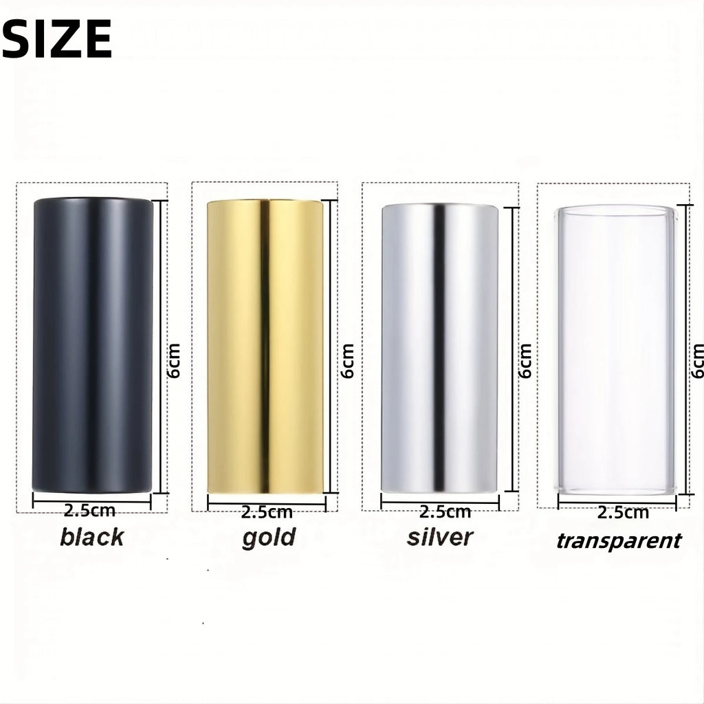 Miwayer Slider 60Mm High Guitar Slide Bar Stainless Steel Metal/Glass