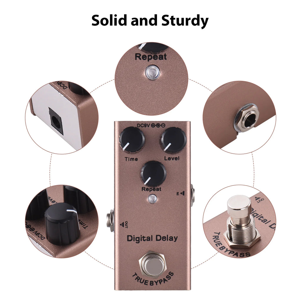 Guitar Effects Pedal Digital Delay
