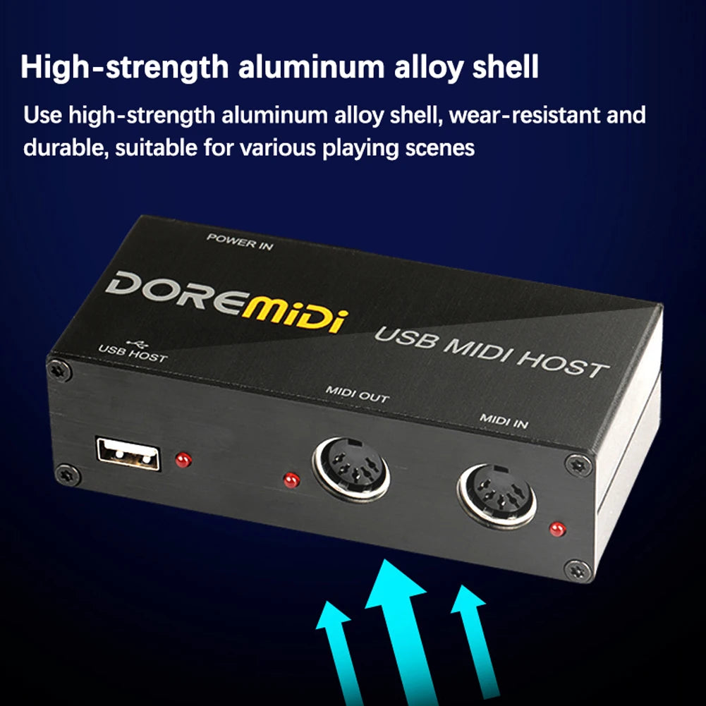 Usb To Midi Host Guitar Effector Synthesizer Generator Interface
