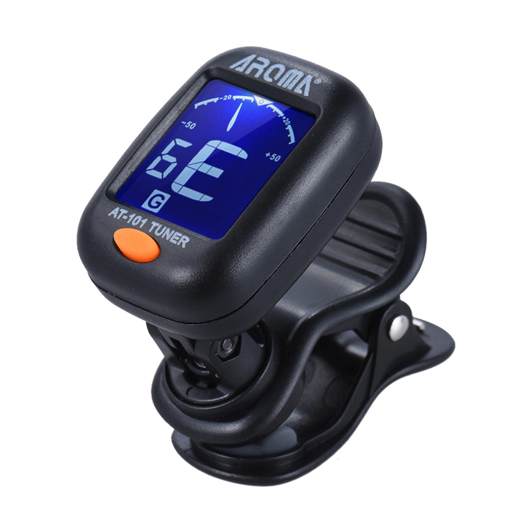 Tuner At-101 Mini Clip-On Electronic Super Sensitive 12 Equal