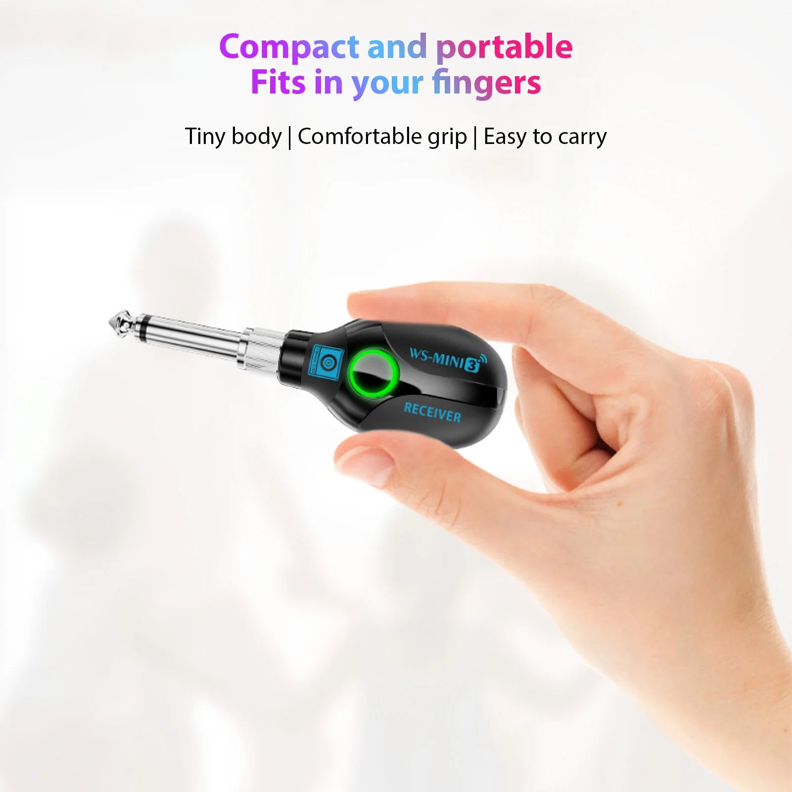 2.4G Wireless Guitar System Transmitter Receiver Set