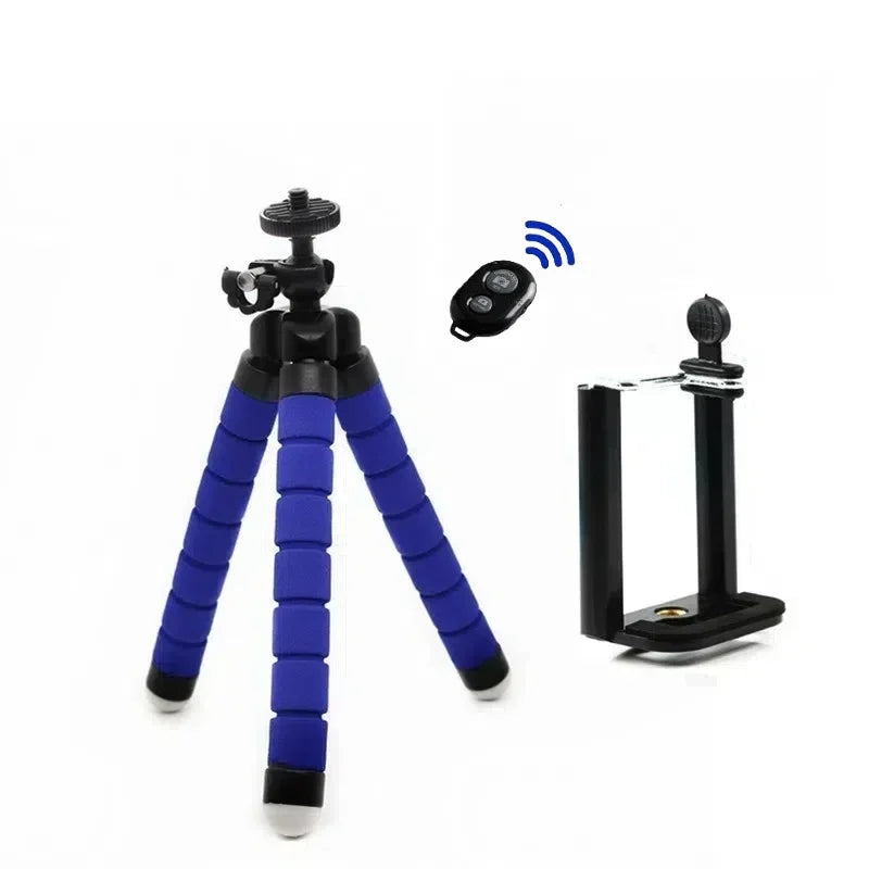 Tripods Tripod For Phone Mobile Camera Holder Clip Smartphone Monopod Tripe Stand Octopus Mini Tripod Stativ For Phone