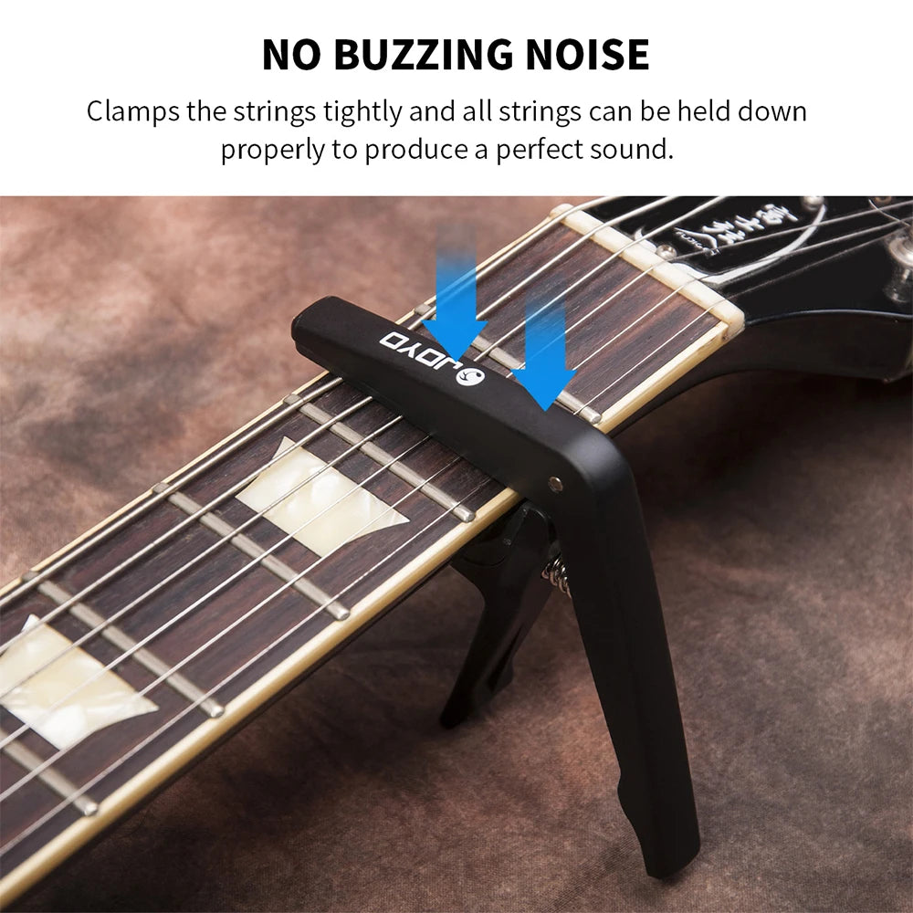 Joyo Jcp-01 Guitar Capo High-Grade Lightweight 6-String Clamp Metal