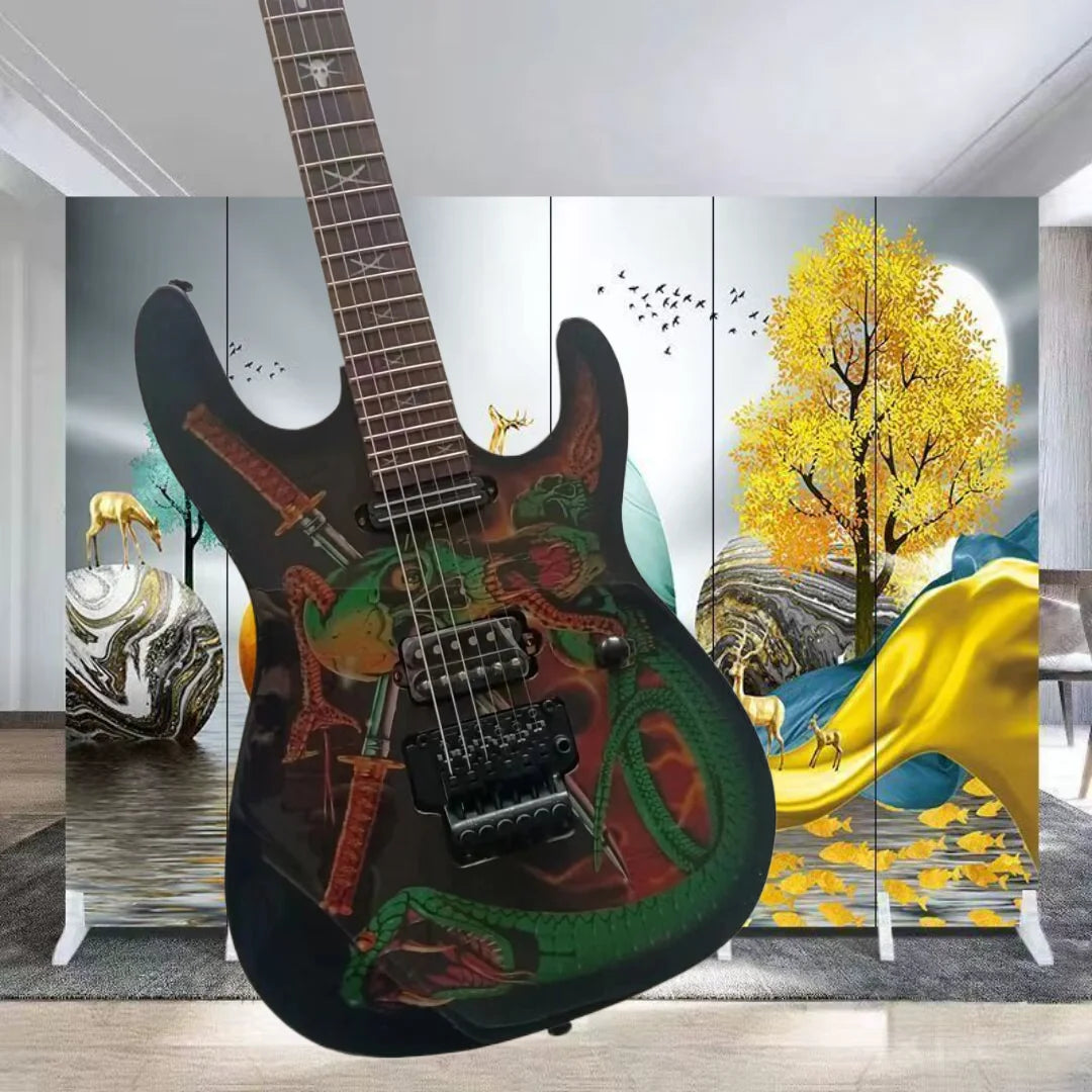 Electric guitar, factory provides fast and free delivery, multiple styles, high-end quality, customizable @G0
