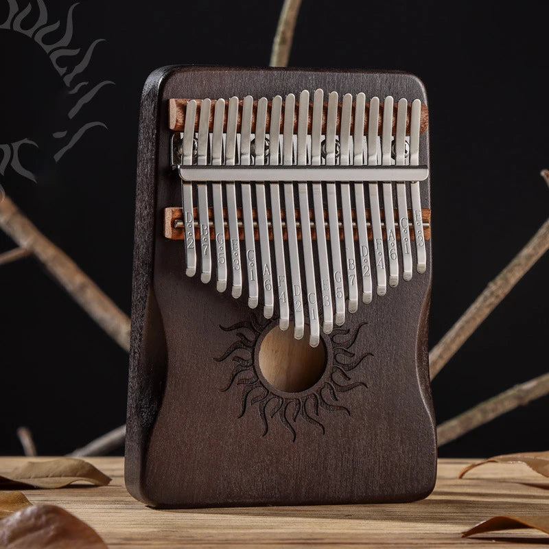 Hluru Kalimba 17 or 21 Key Finger Piano