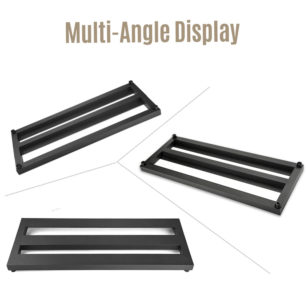 Medium Size Guitar Effect Pedal Board Aluminum Alloy Pedalboard