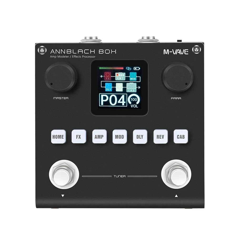 M-Vave Blackbox / Annblack Box Guitar Bass Amp Modeler Multi Effects