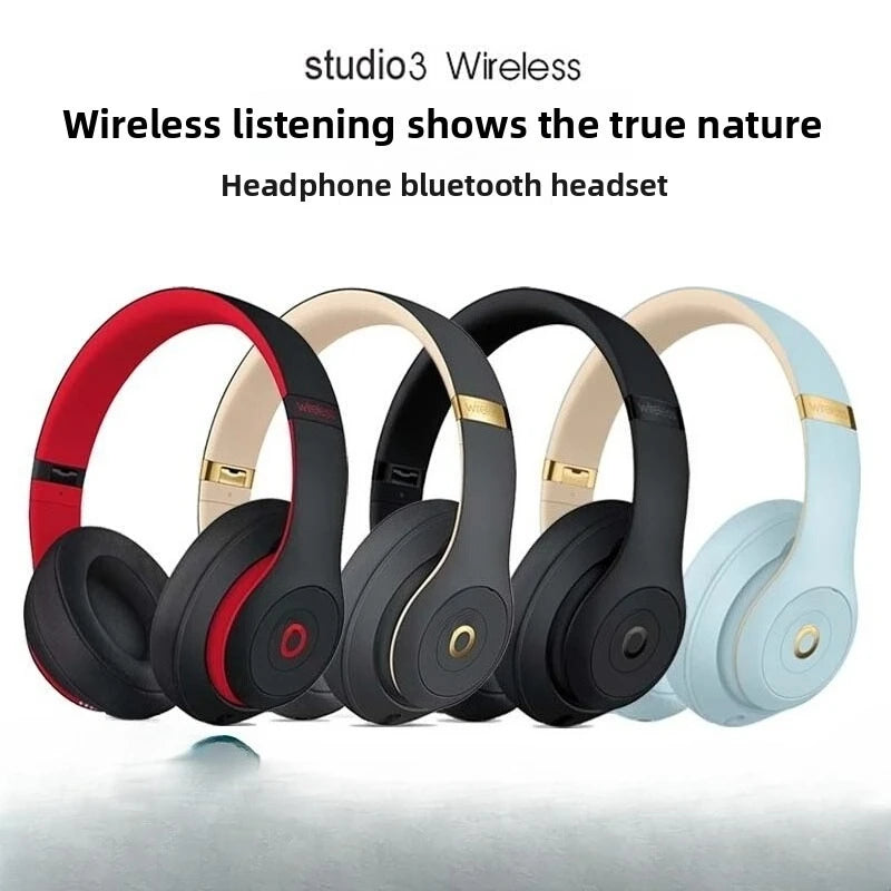 Beas Studio3 Wireless Recorder B Bluetooth Earphones Head Mounted Magic Sound Active Noise Reduction Earphones