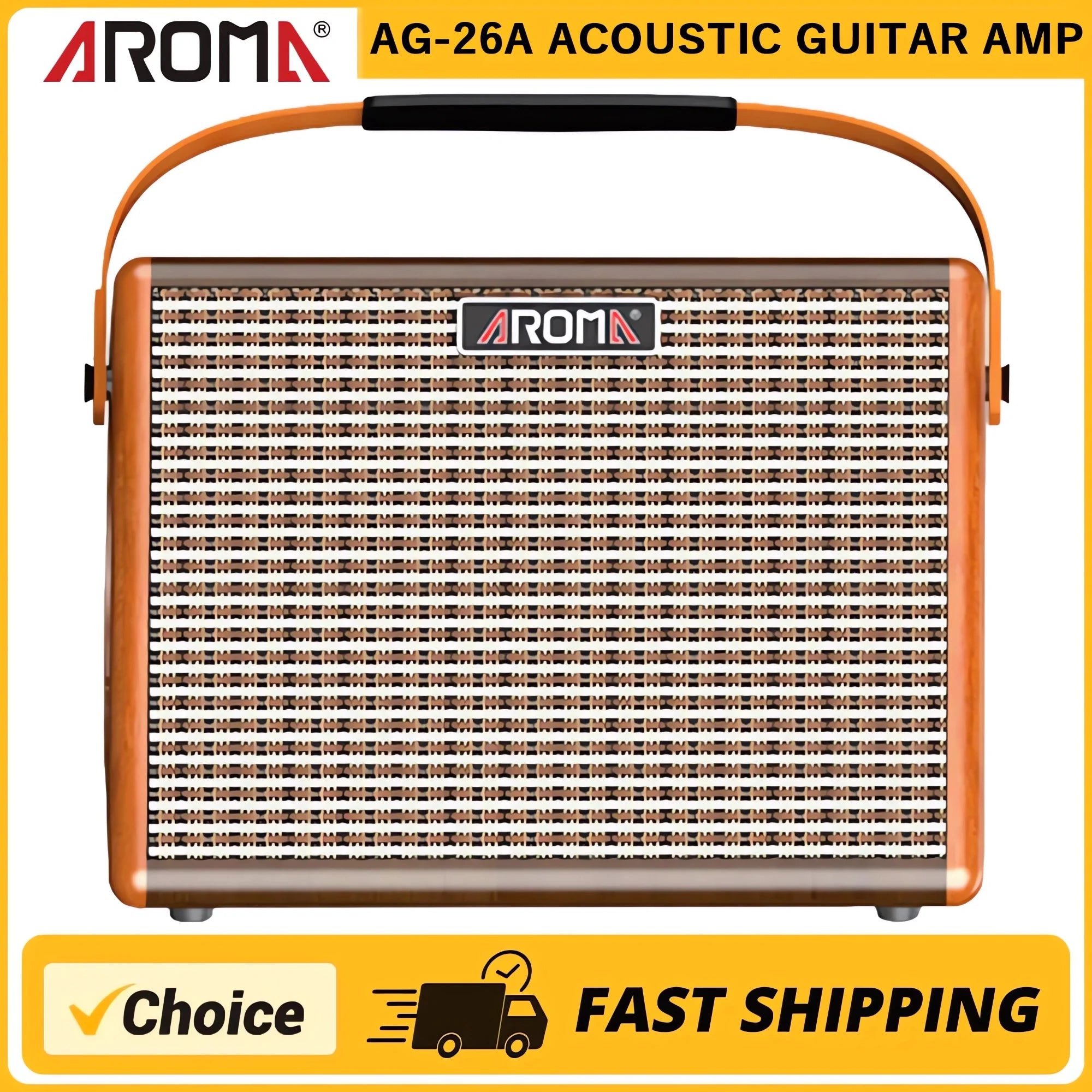 Acoustic Guitar Amplifier,Bluetooth Speaker Rechargeable Amp
