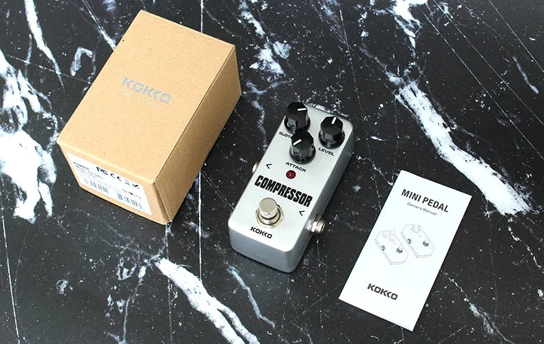 Kokko Compressor Electric Guitar Effect Pedal Fcp-2 Mini Analog