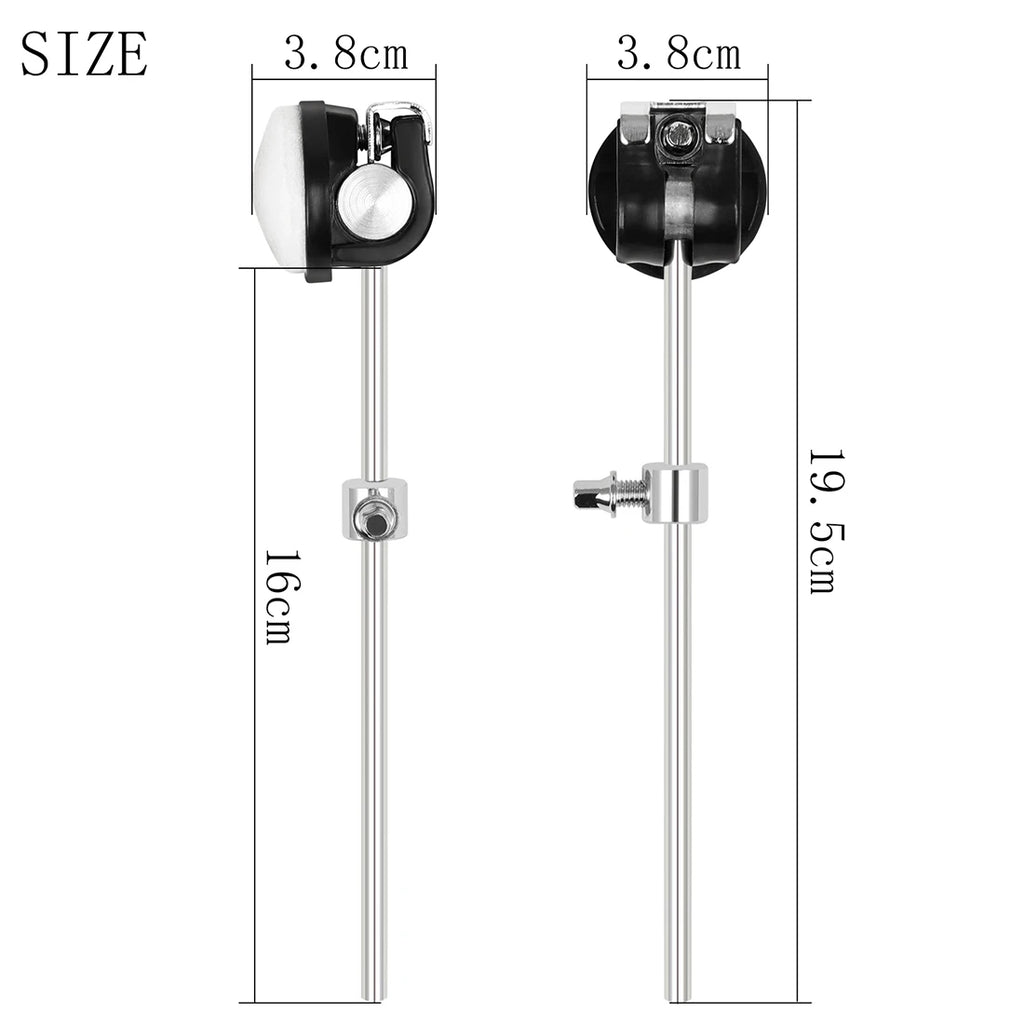 Drum Stomp Hammer Head Counterweight Frame Drums Jazz Felt And Metal