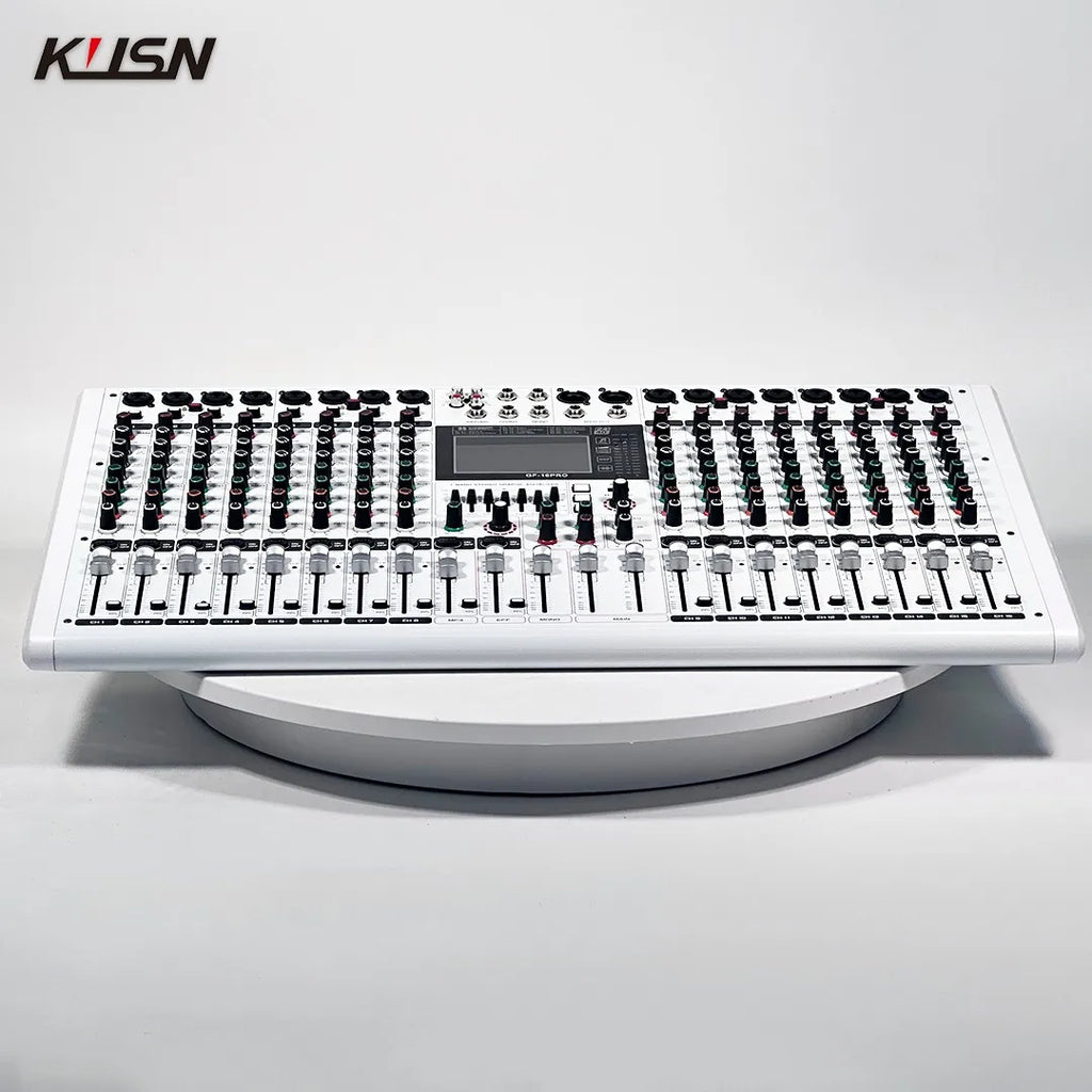 16 Channel Digital Console 99 Dsp Sound Mixer Powered Audio Mixing
