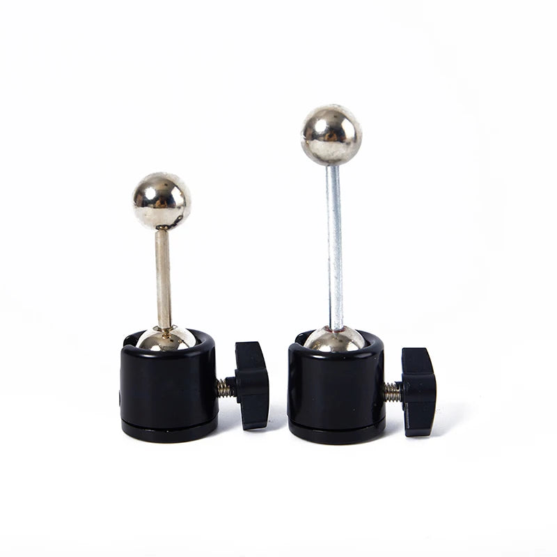 Double Ball 360-degree Rotating Metal Tripod Mount