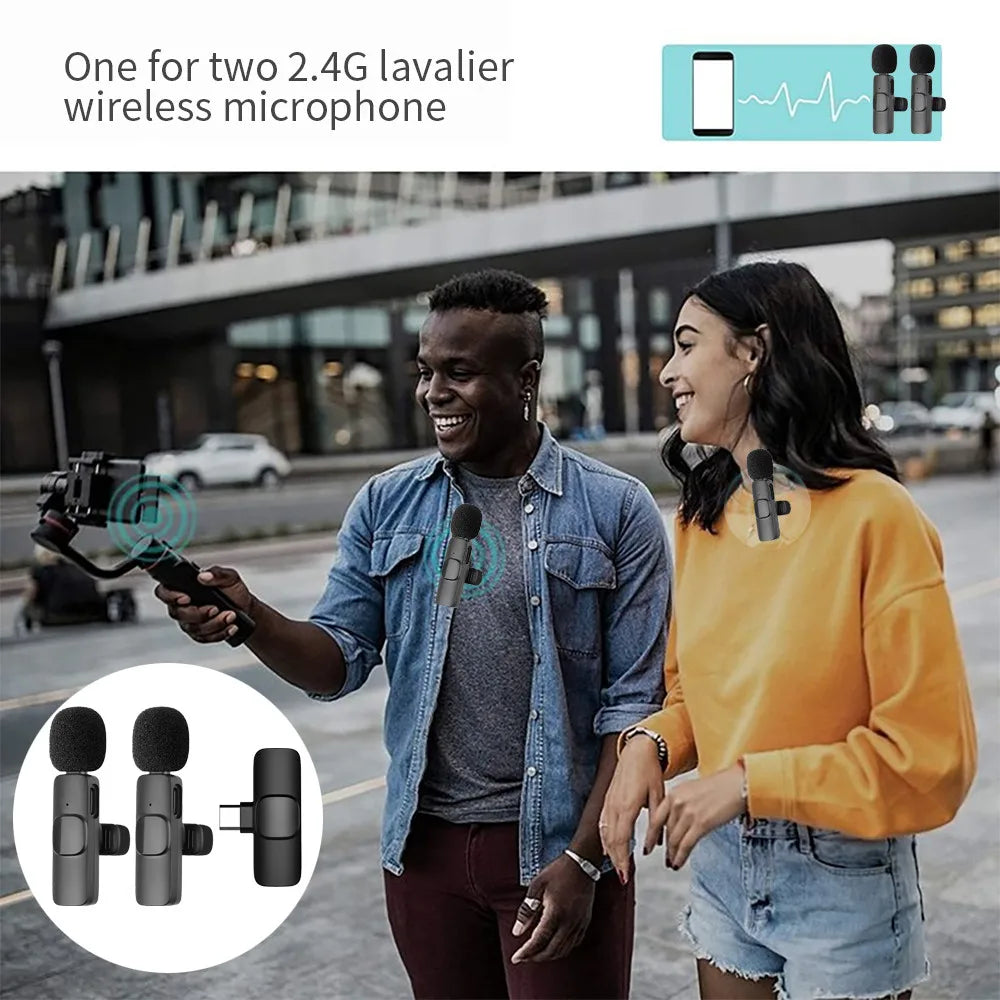 Lavalier Wireless Microphone Clip-On