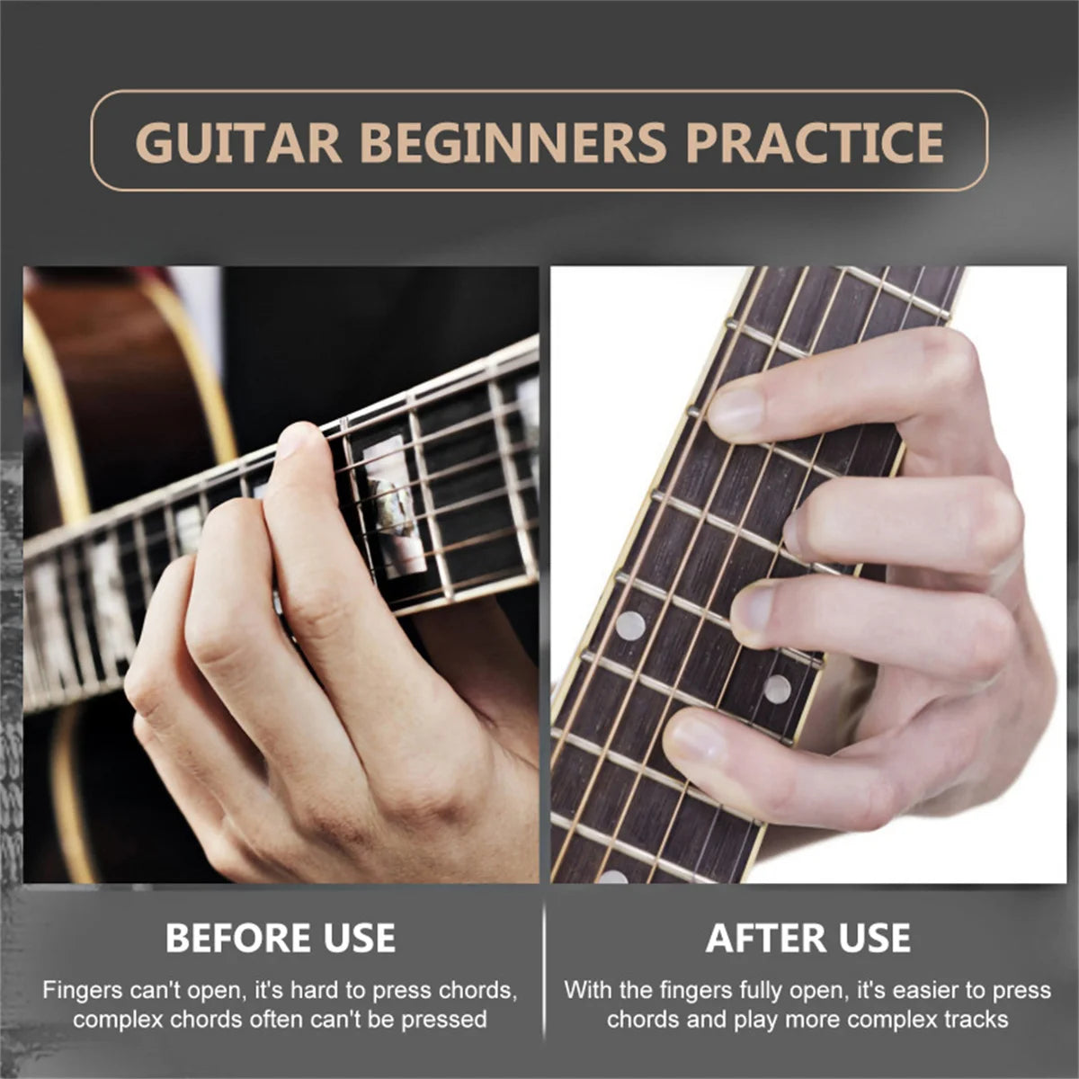 Musical Instrument Finger Expander Guitar Training Span Trainer