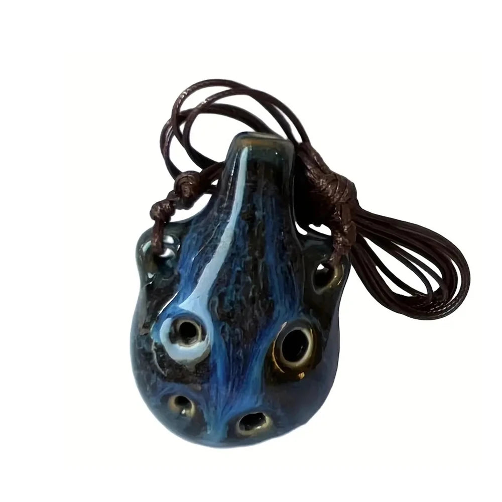6 Hole Ceramic Mini Ocarina