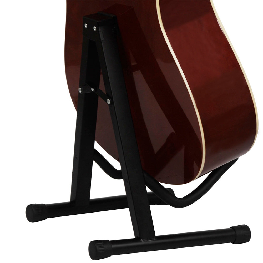 Guitar Stand Musical Bracket Foldable Holder Tripod Sturdy And Stable