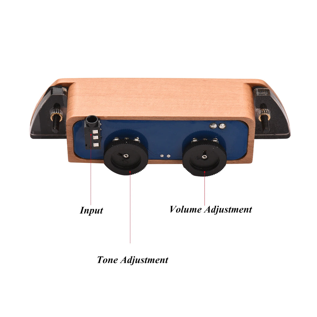Rango Rg-S3 Acoustic Guitar Magnetic Pickup Beech Wood Passive